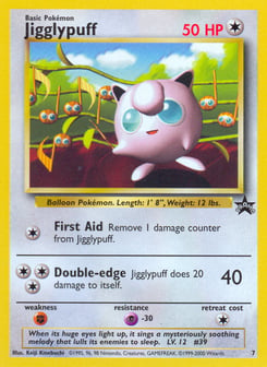 Jigglypuff Wizards Black Star Promos #7