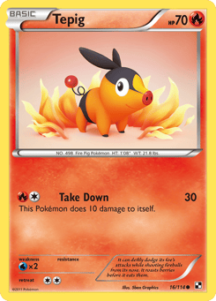 Tepig Black & White #16