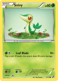 Snivy Black & White #2