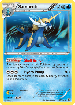 Samurott Black & White #32
