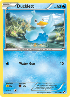 Ducklett Black & White #36