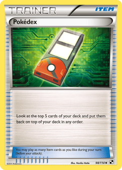 Pokédex Black & White #98