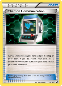 Pokémon Communication Black & White #99