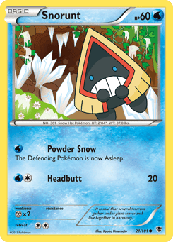 Snorunt Plasma Blast #21