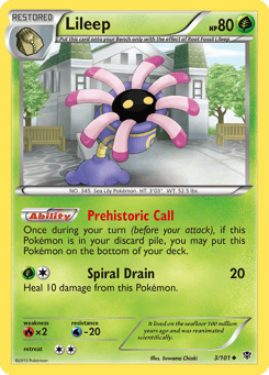 Lileep Plasma Blast #3