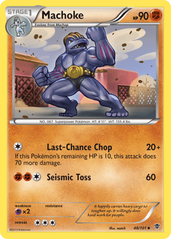 Machoke Plasma Blast #48