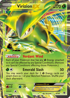 Virizion-EX Plasma Blast #9