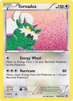 Tornadus Legendary Treasures #108
