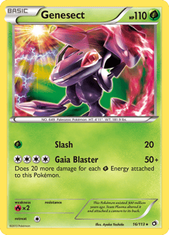 Genesect Legendary Treasures #16