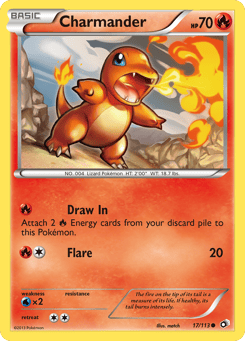Charmander Legendary Treasures #17