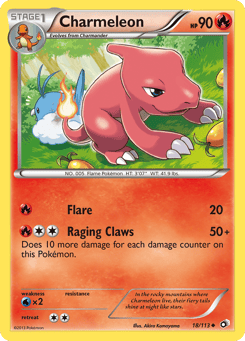 Charmeleon Legendary Treasures #18