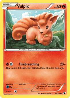 Vulpix Legendary Treasures #20