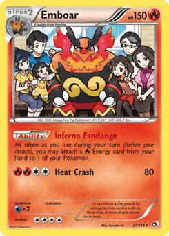Emboar Legendary Treasures #27