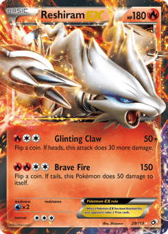 Reshiram-EX Legendary Treasures #29