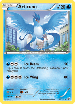 Articuno Legendary Treasures #32
