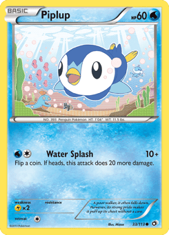Piplup Legendary Treasures #33