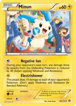 Minun Legendary Treasures #48