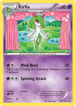 Kirlia Legendary Treasures #60