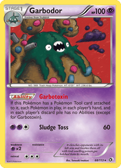 Garbodor Legendary Treasures #68