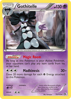 Gothitelle Legendary Treasures #72