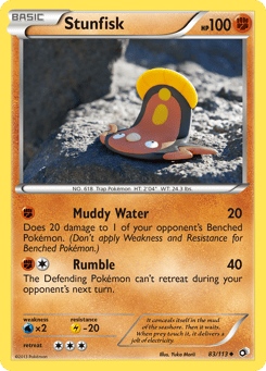 Stunfisk Legendary Treasures #83