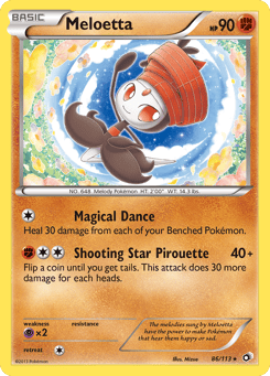Meloetta Legendary Treasures #86