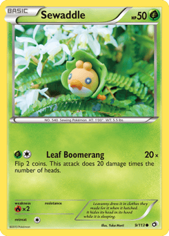 Sewaddle Legendary Treasures #9