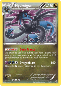 Hydreigon Legendary Treasures #99