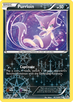 Purrloin Legendary Treasures #RC13
