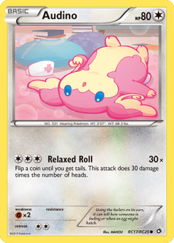 Audino Legendary Treasures #RC17