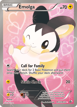 Emolga Legendary Treasures #RC23