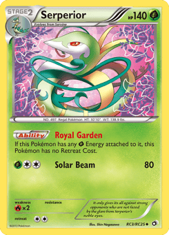 Serperior Legendary Treasures #RC3