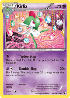 Kirlia Legendary Treasures #RC9