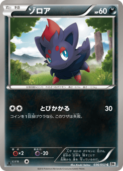 Japanese Zorua (ゾロア)