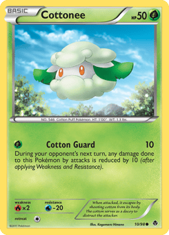 Cottonee Emerging Powers #10