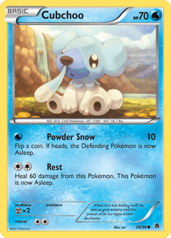 Cubchoo Emerging Powers #28