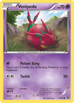 Venipede Emerging Powers #38