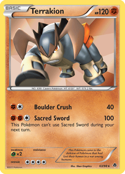 Terrakion Emerging Powers #63