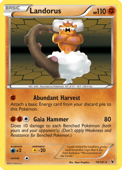 Landorus Noble Victories #74