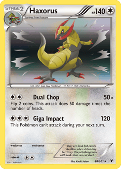 Haxorus Noble Victories #88