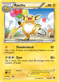 Raichu Next Destinies #40
