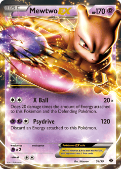 Mewtwo-EX Next Destinies #54