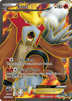Entei-EX Dark Explorers #103