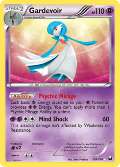 Gardevoir Dark Explorers #109