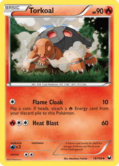 Torkoal Dark Explorers #18