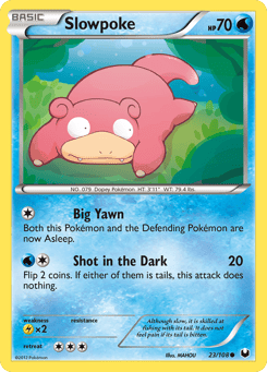 Slowpoke Dark Explorers #23