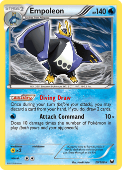 Empoleon Dark Explorers #29
