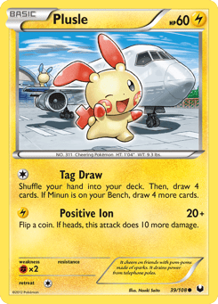 Plusle Dark Explorers #39