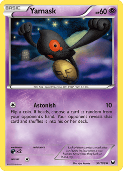 Yamask Dark Explorers #51