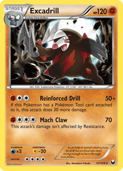 Excadrill Dark Explorers #57
